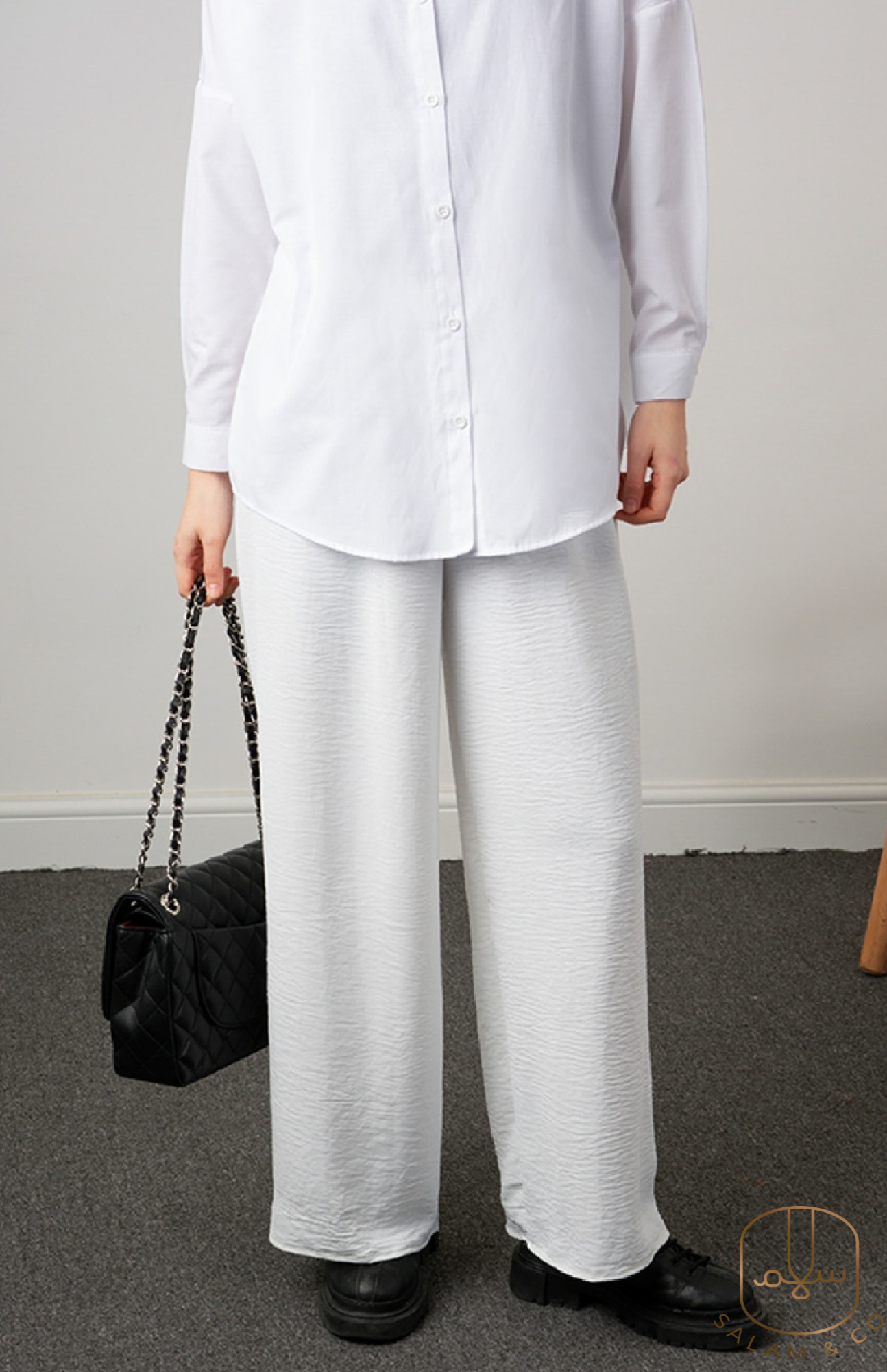 Elastic waist pants