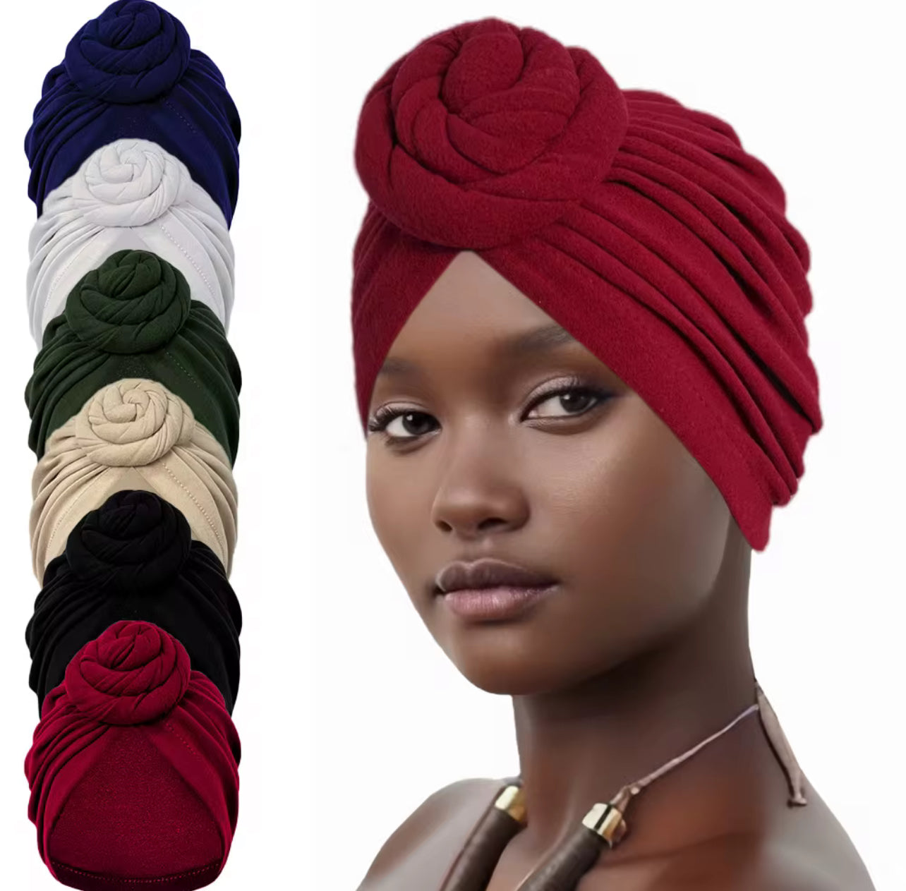 Turban Style Caps