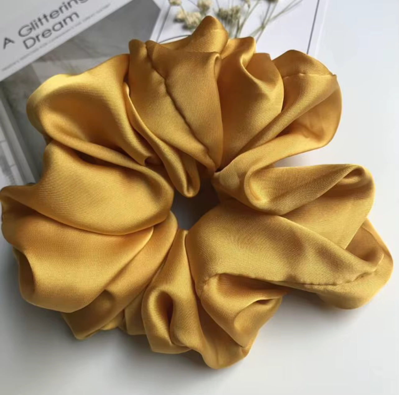 Silk Volumizing Hijab Scrunchie