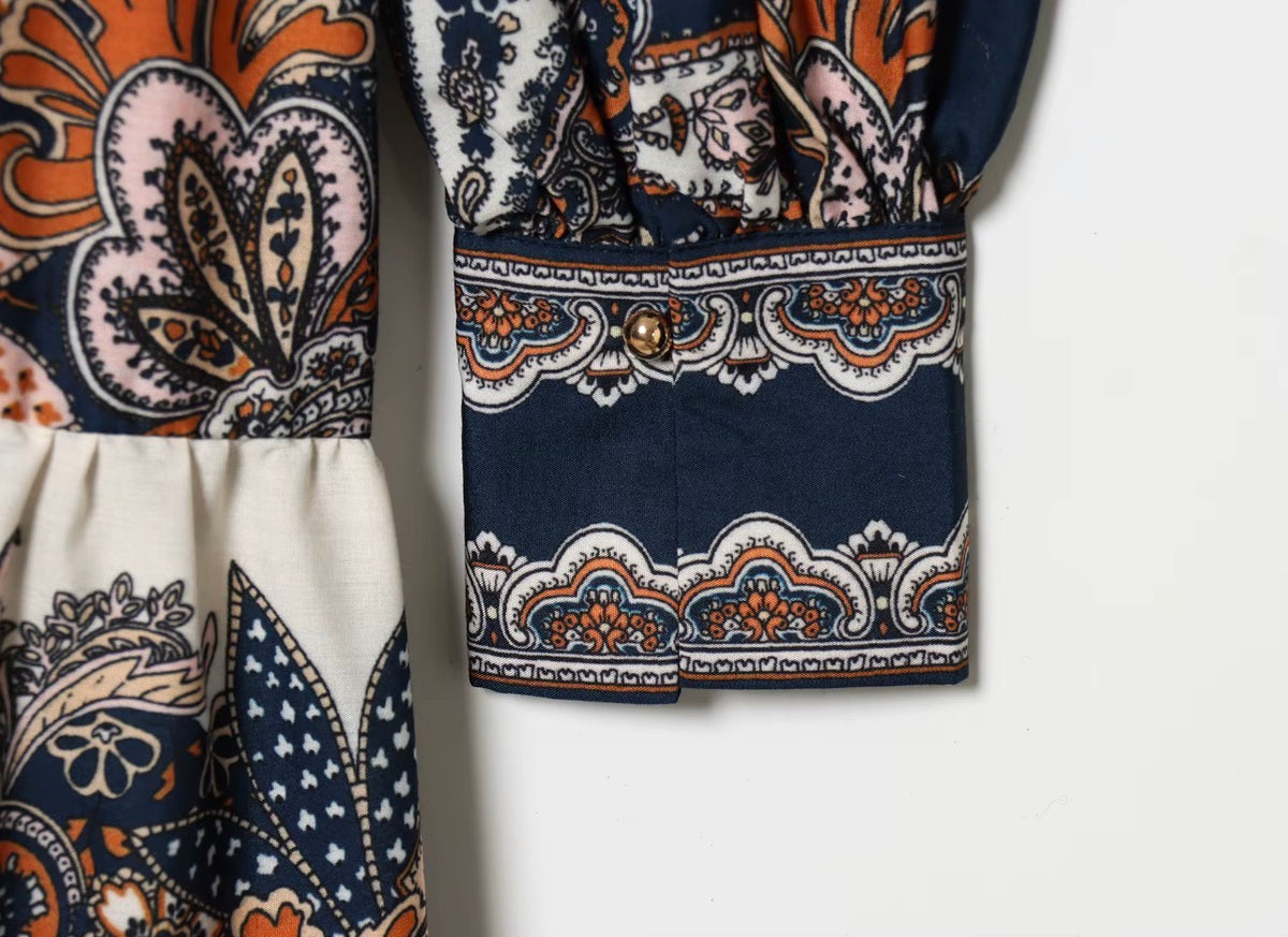The Paisley Maxi Dress - Salam Fashion