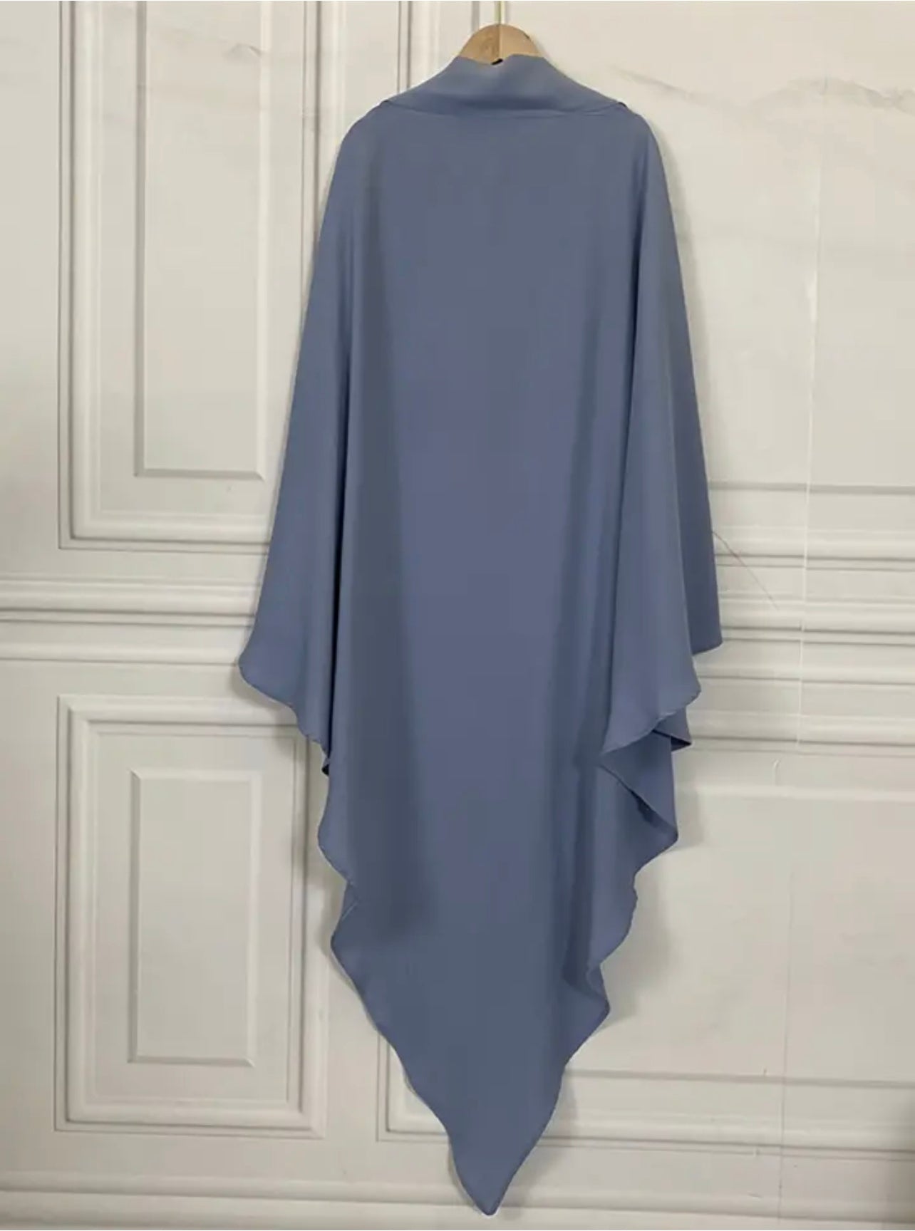DIAMOND KHIMAR- SKY BLUE