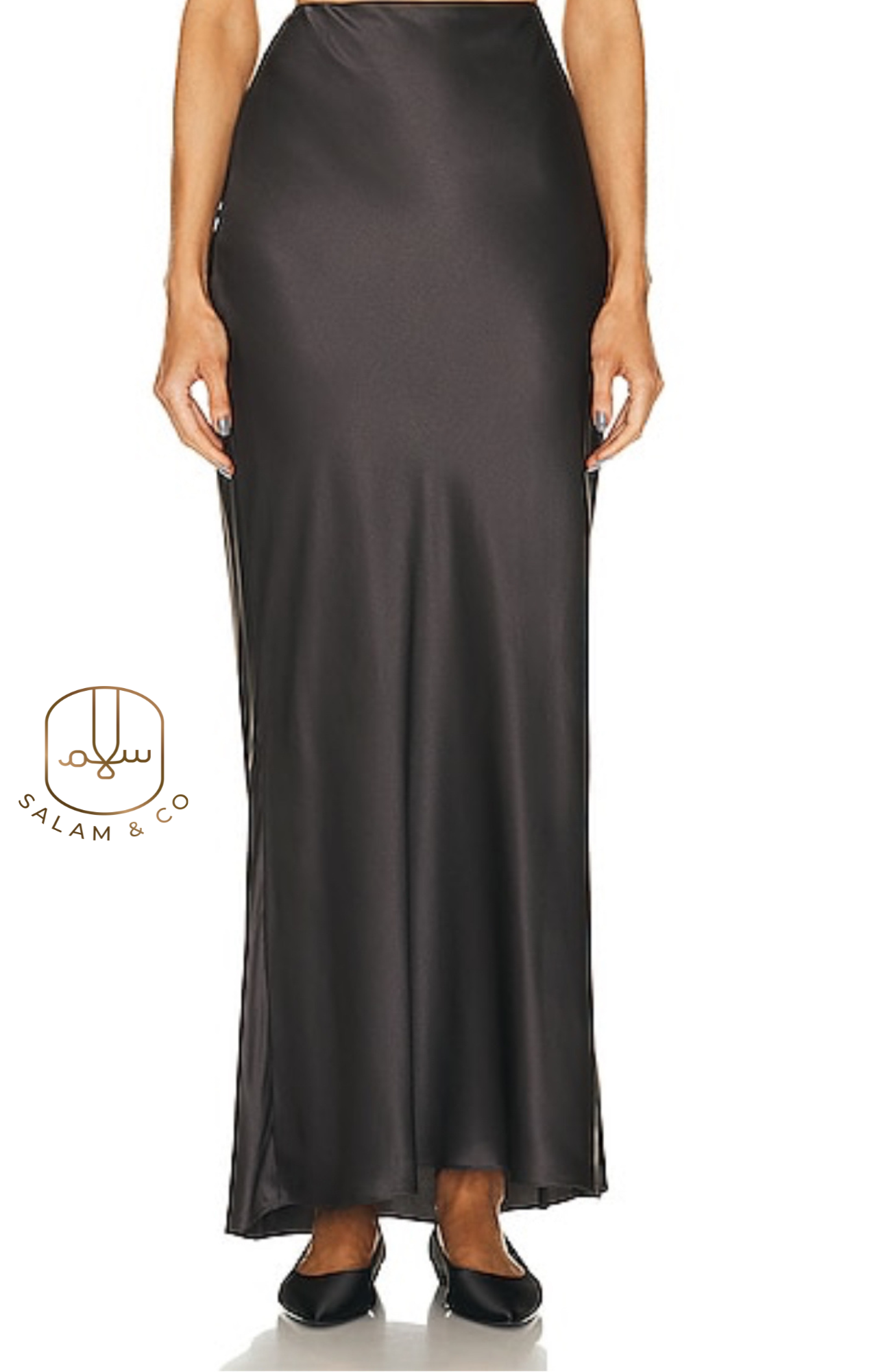 Satin Maxi Skirt