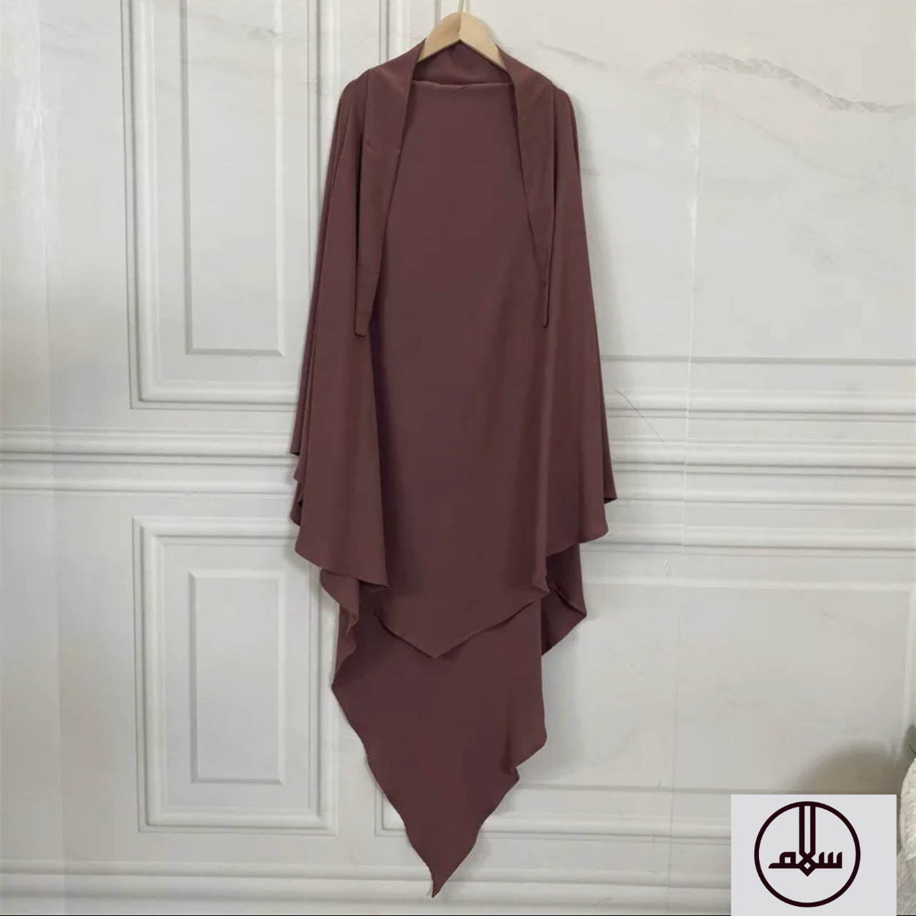 DIAMOND KHIMAR - PURPLE - Salam Fashion