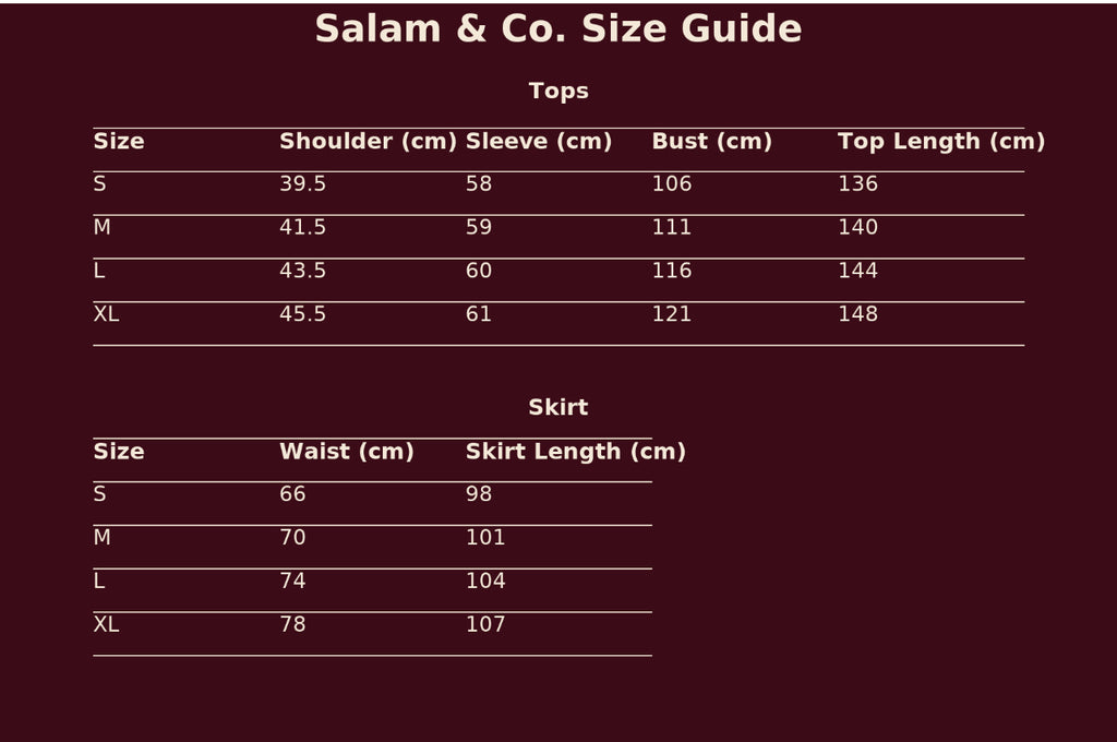 Luxe Minimalist Skirt & Abaya Set