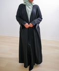 Luxe Minimalist Skirt & Abaya Set - Salam Fashion