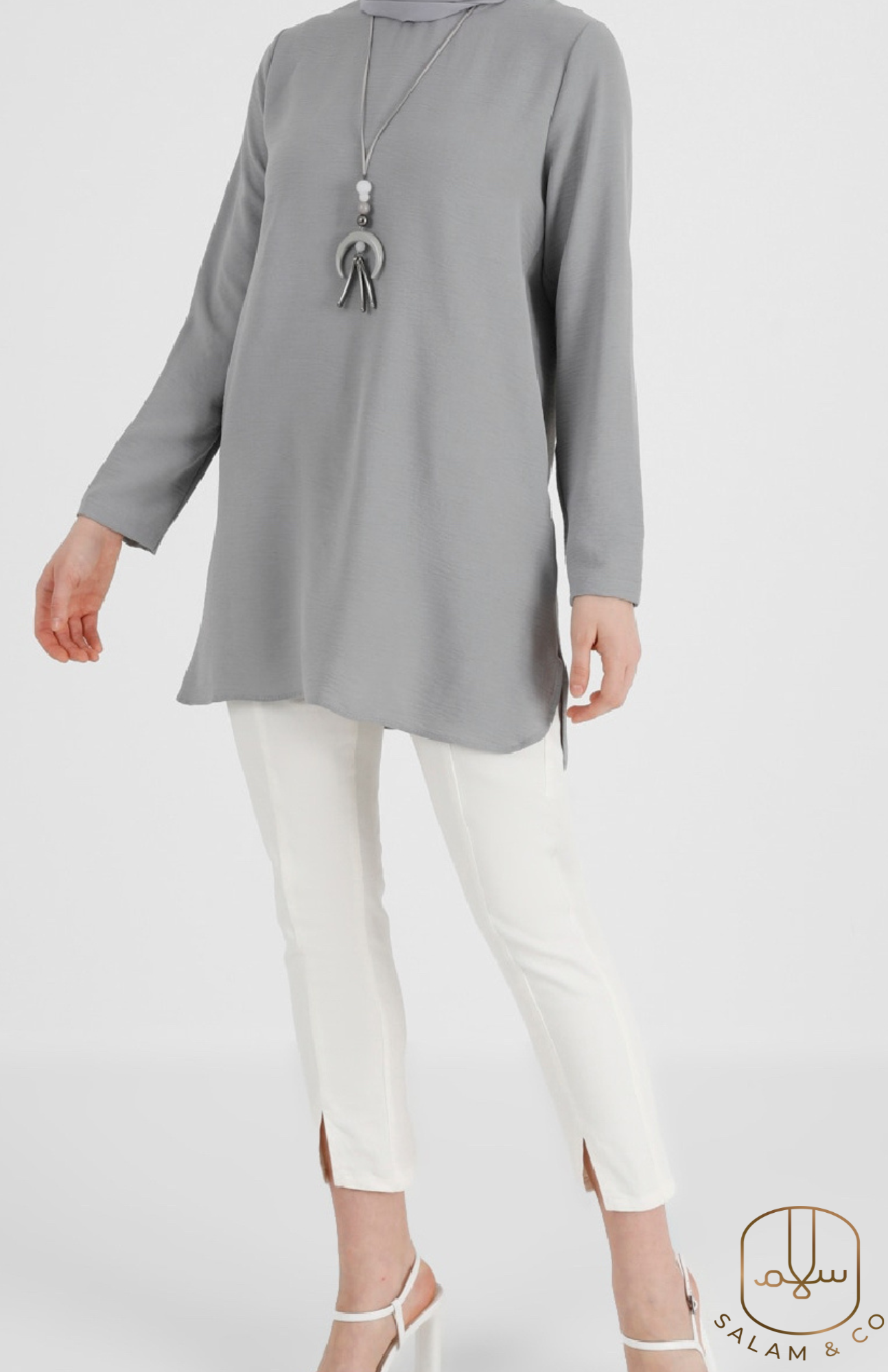 Lulu Gray Tunic