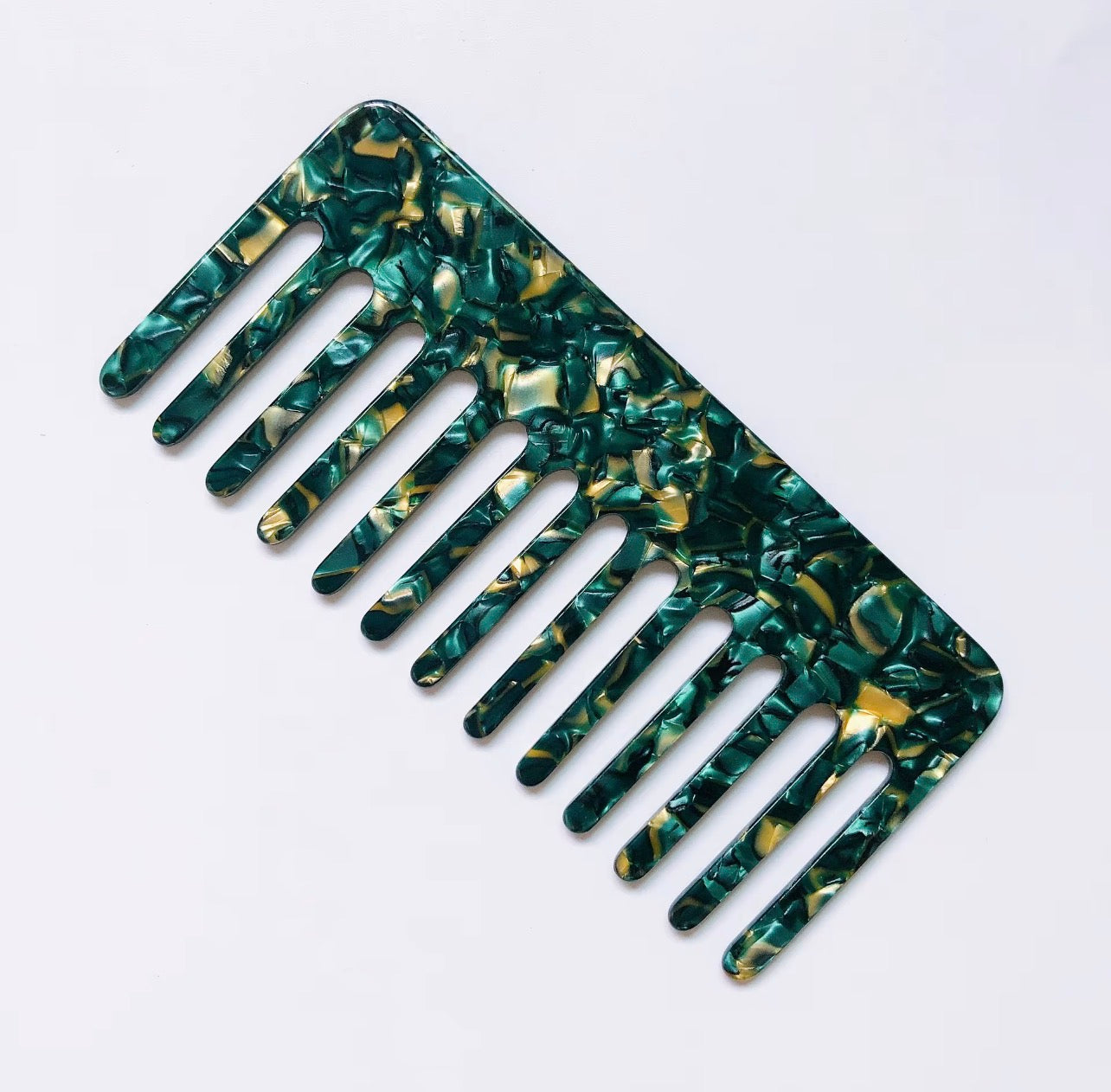 The Luxe Marble Wide-Tooth Comb - Salam Fashion