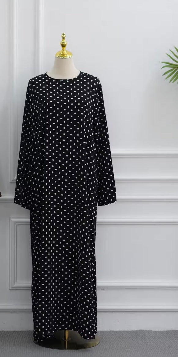 Layla Polka Dot Abaya