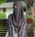 SINGLE HALF NIQAB - lightweight breathable - Salam Fashion