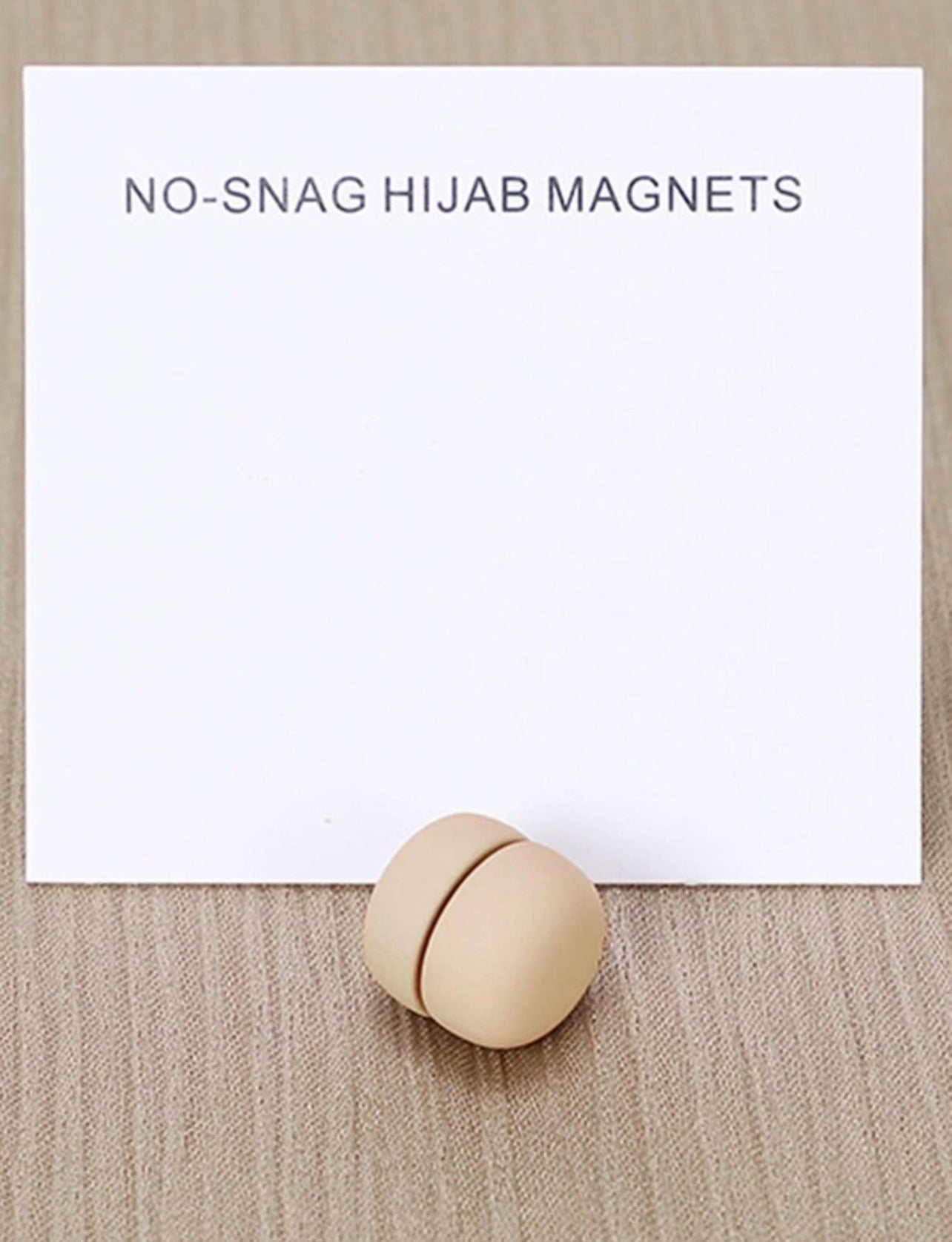 No - Snag Hijab Magnets