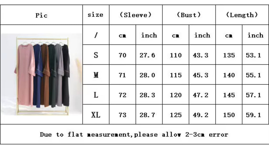 Gold Trim Textured Abaya