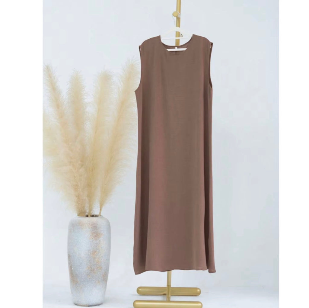 INNER ABAYA SLIP DRESS - SLEEVELESS