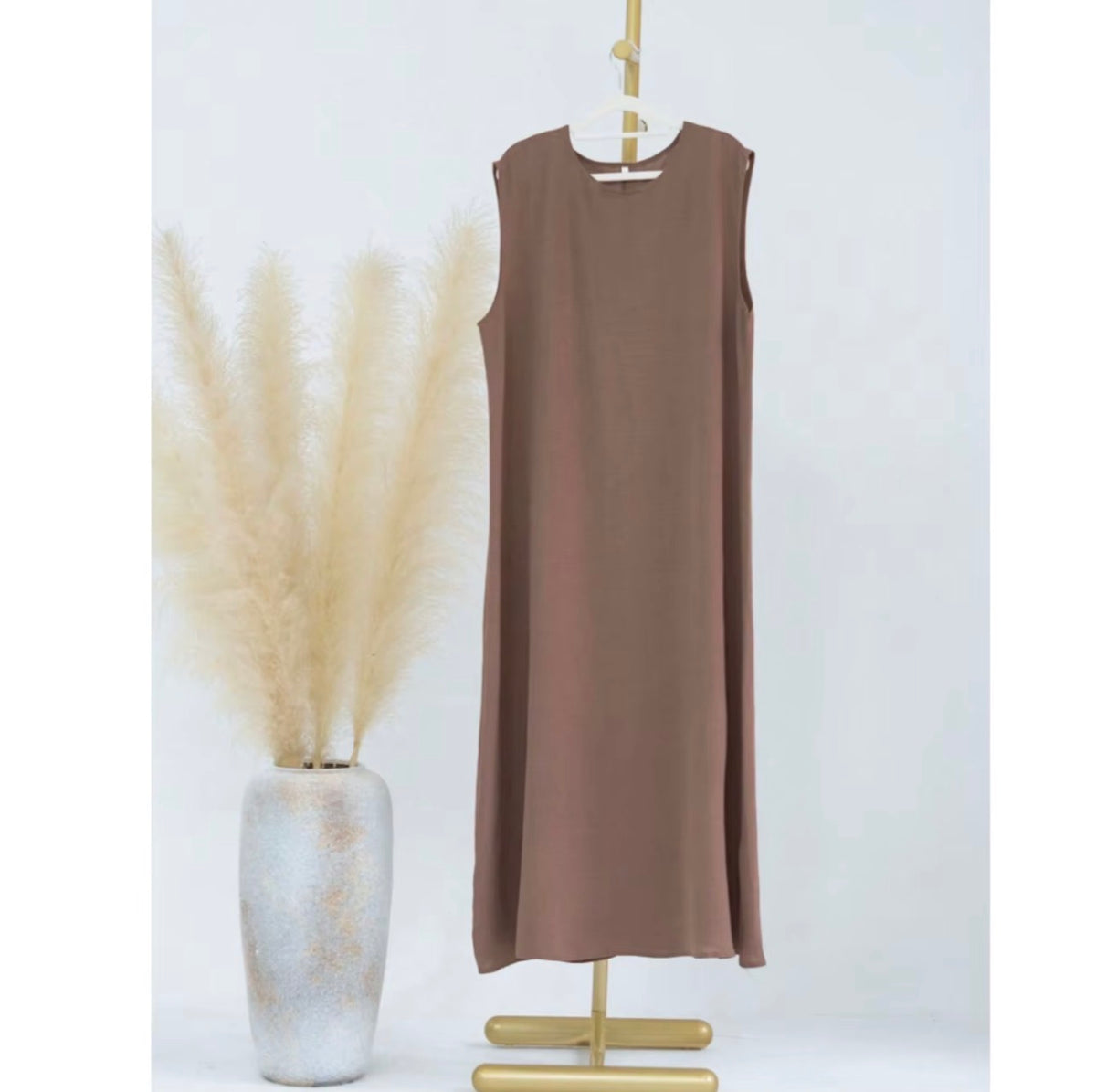 INNER ABAYA SLIP DRESS - SLEEVELESS