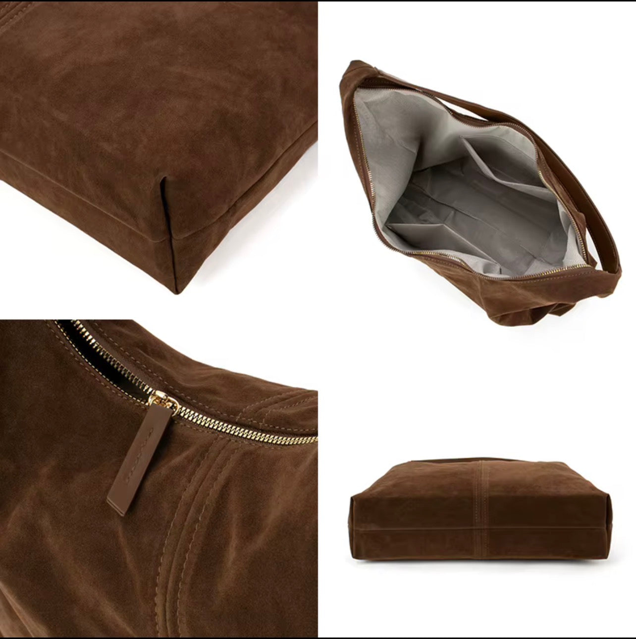 🤎 The Sienna Suede Hobo Bag