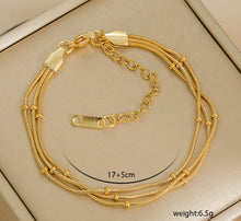 Chain Bracelet 18K Gold Plated