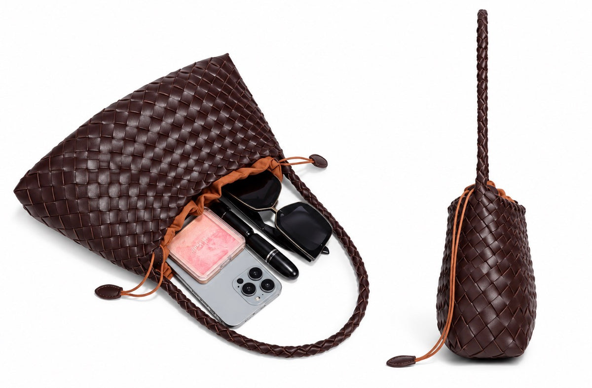 Nahla Woven Shoulder Bag