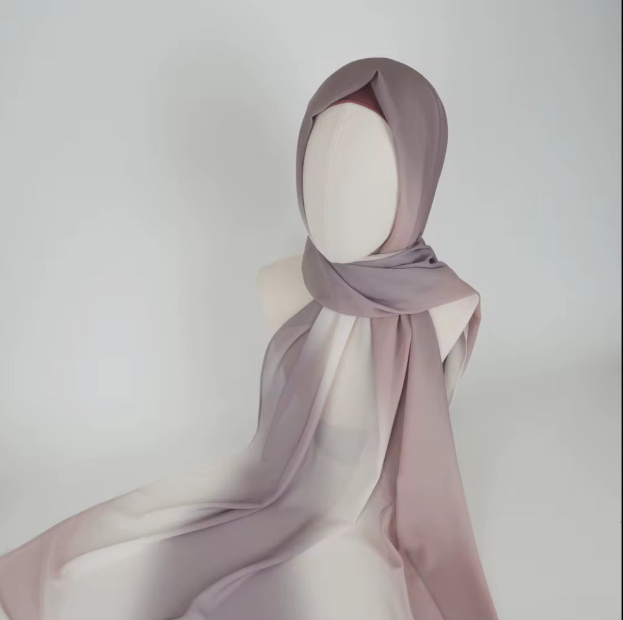 Ombre Chiffon Hijabs