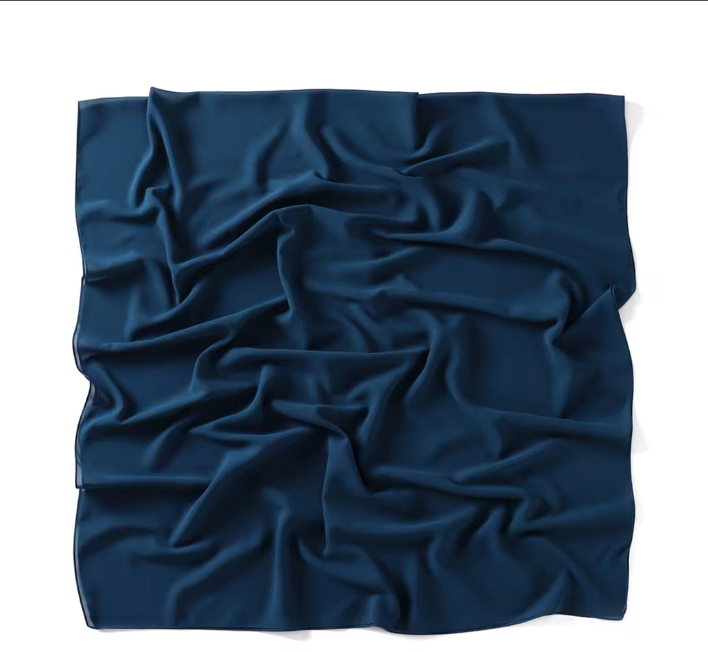 Classic Square Chiffon Hijab - Salam Fashion