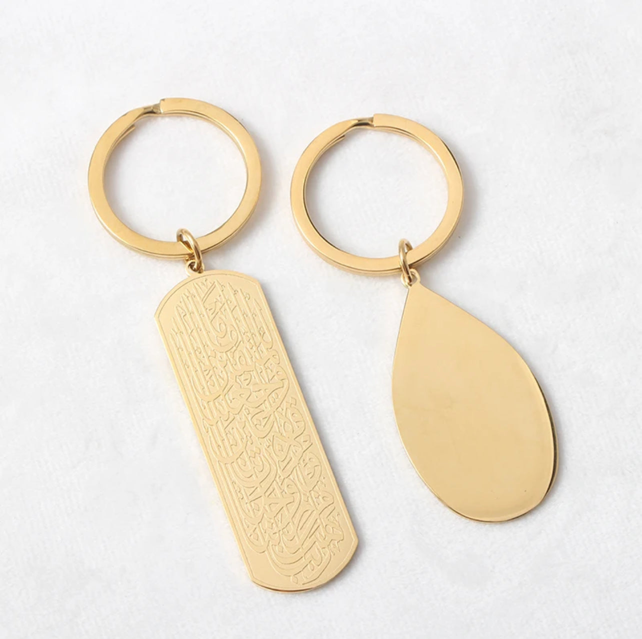 18K Gold Plated Keychains