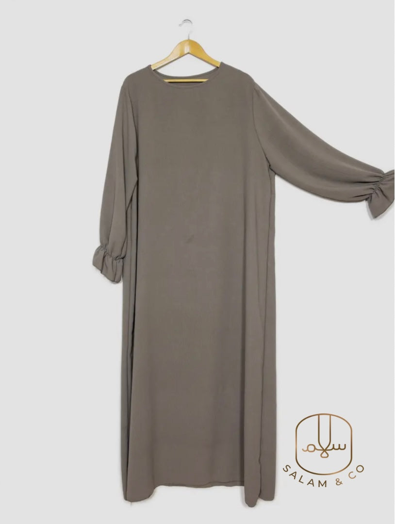 Ruffle Sleeve Abaya - Jazz