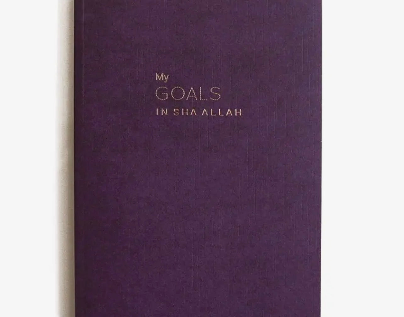 My Goals Insha Allah Notebook