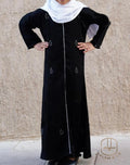 Kids abaya- Black Diamond