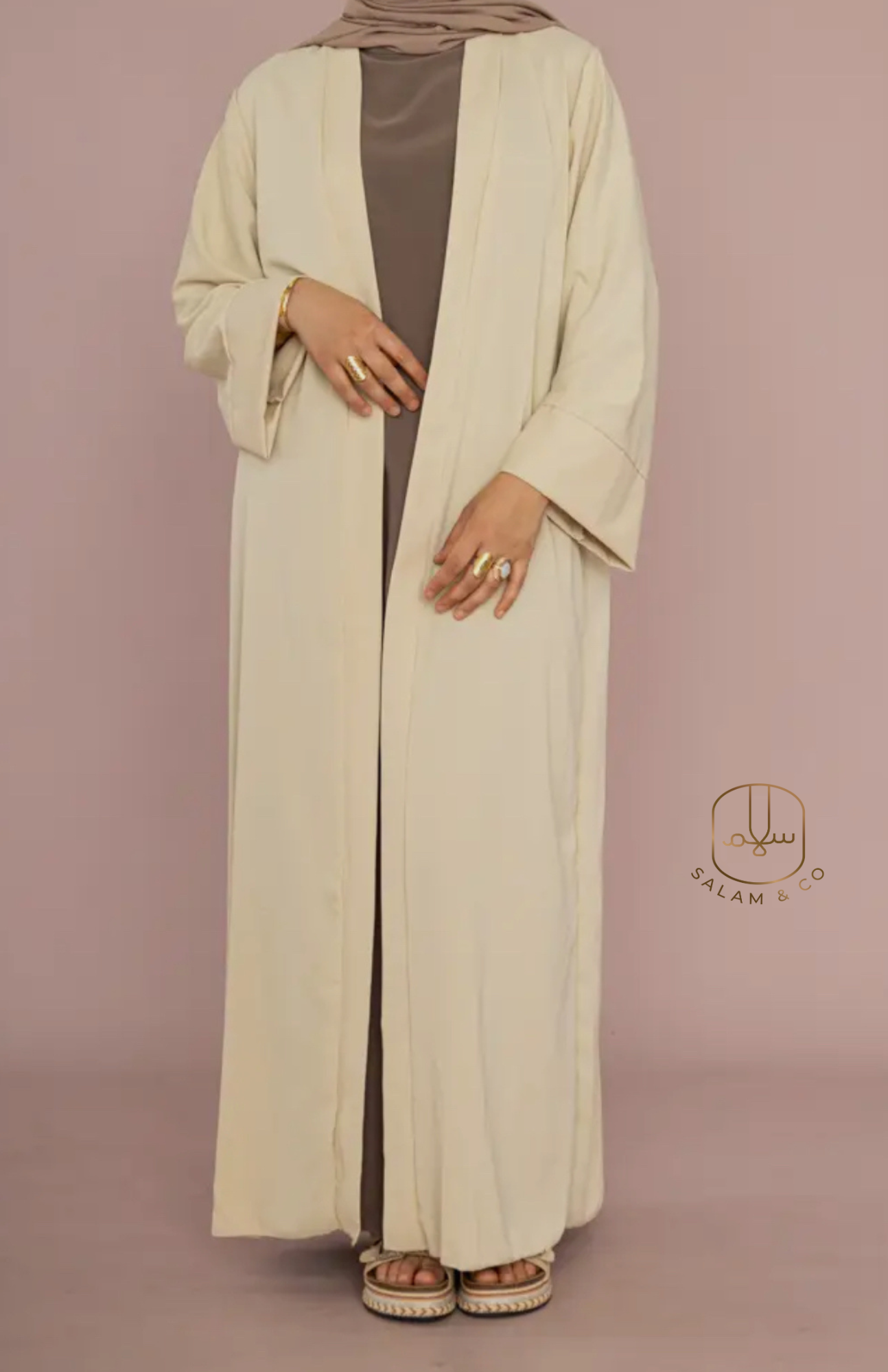 Open Kimono Style Abaya