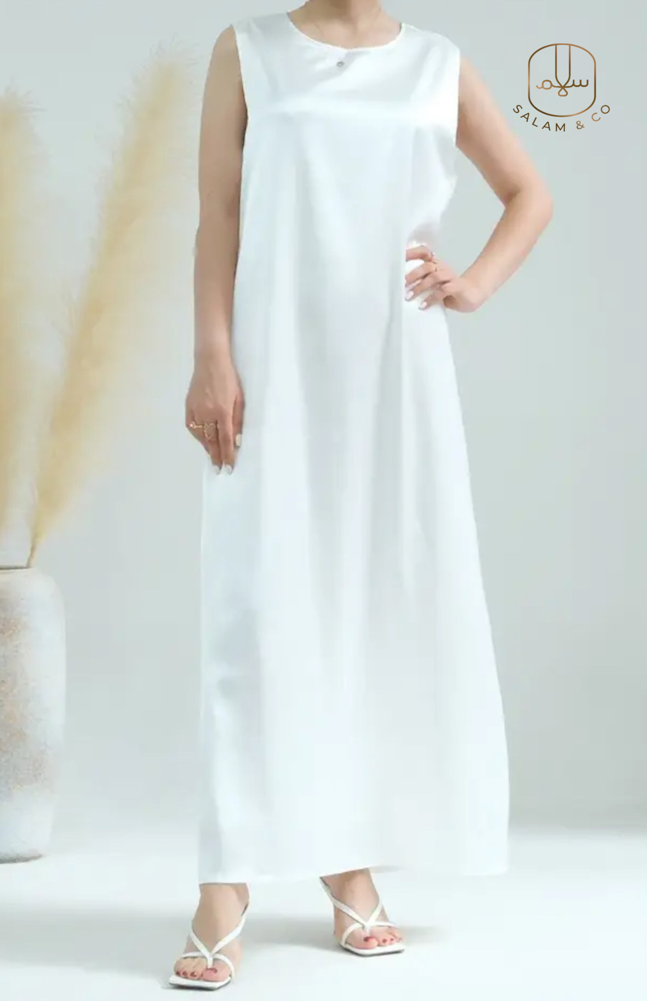 Satin Inner Abaya Slip