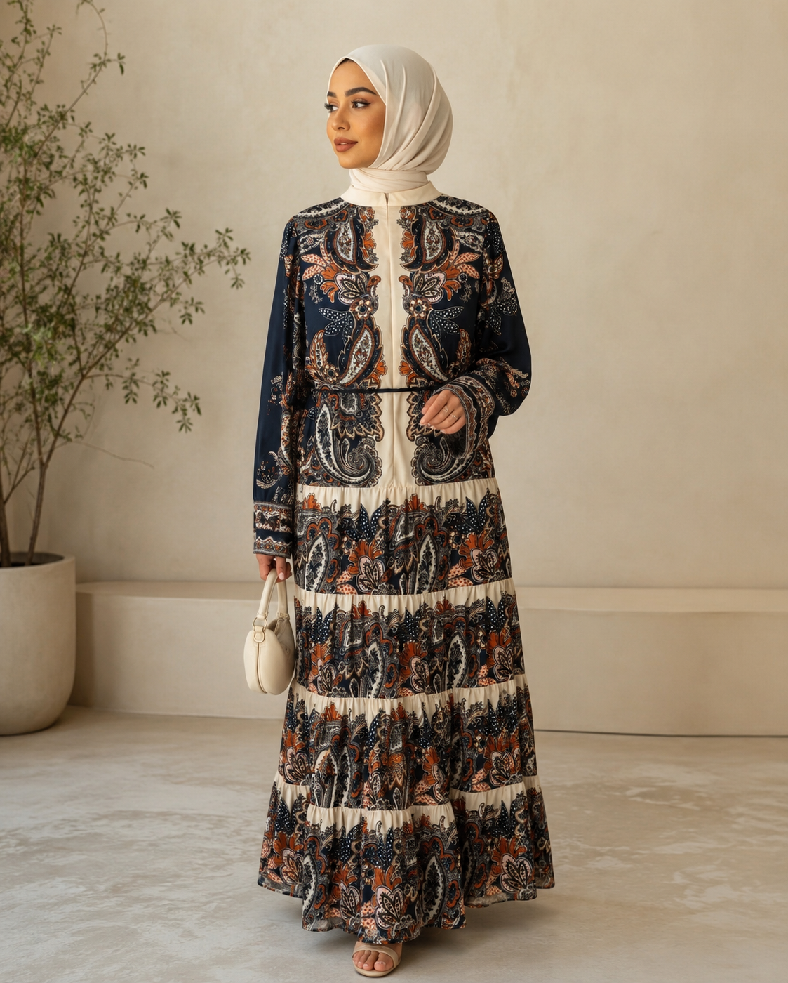 The Paisley Maxi Dress