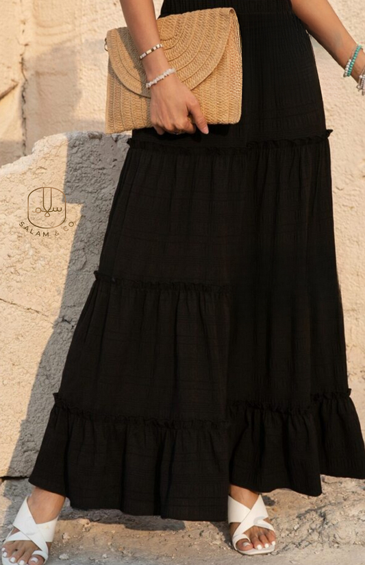 Layered pleated Skirt