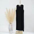 BLACK INNER ABAYA SLIP - Salam Fashion