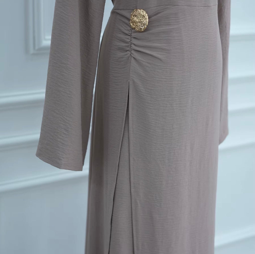 The Noor Draped Abaya - Salam Fashion