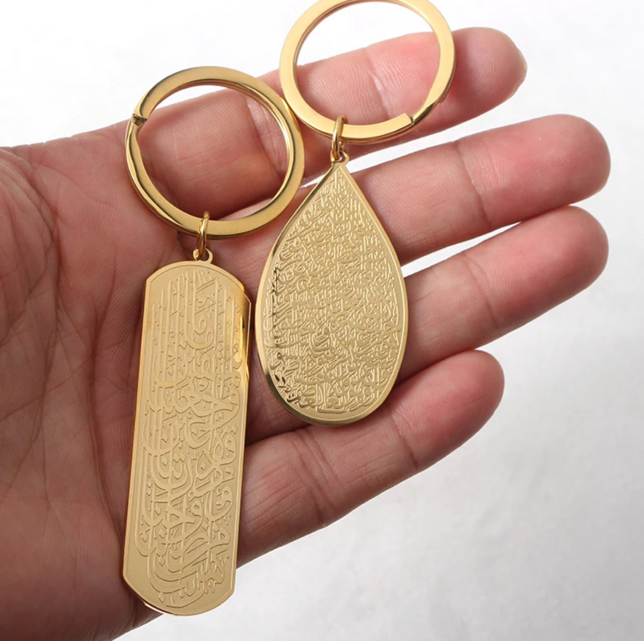 18K Gold Plated Keychains