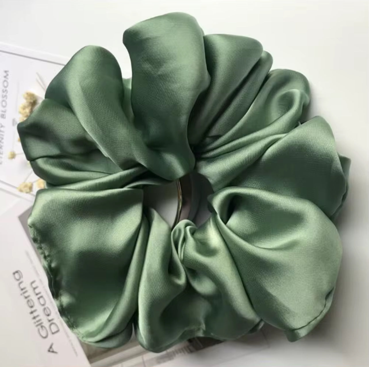 Silk Volumizing Hijab Scrunchie - Salam Fashion