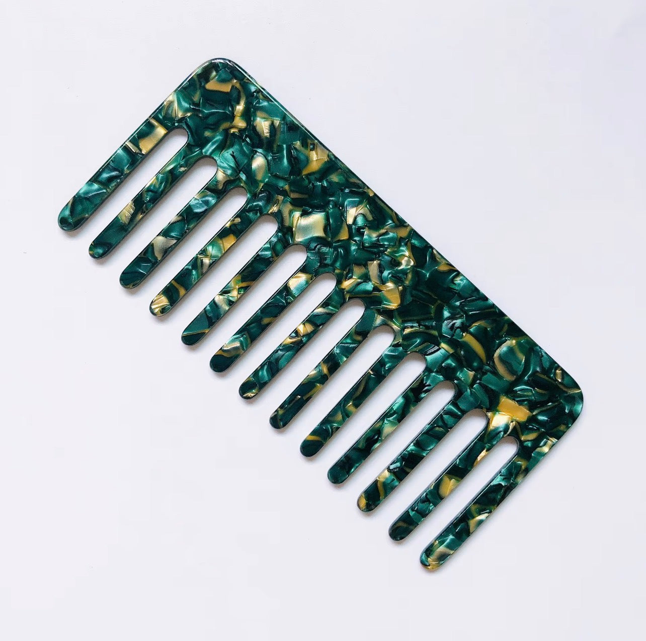 The Luxe Marble Wide-Tooth Comb - Salam Fashion