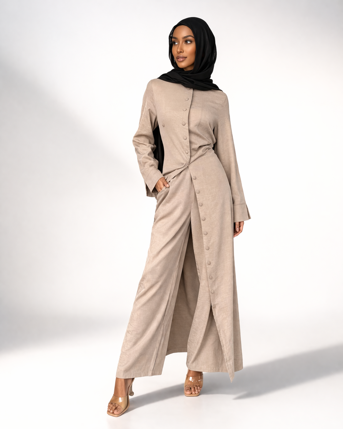 The Huda Tailored Coord Set - Salam Fashion