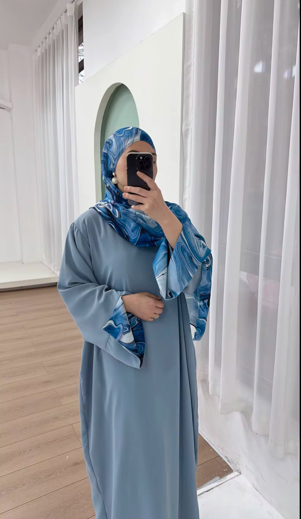 Marwa Abaya & Hijab Set