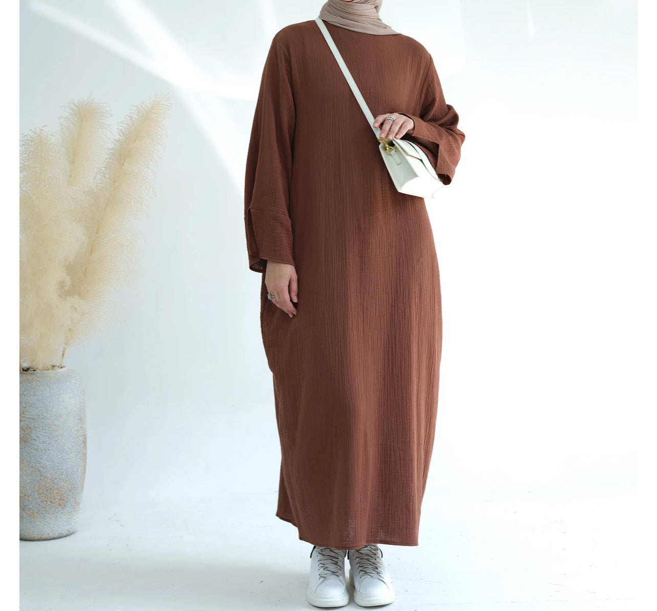 Organic Cotton Loose Abaya