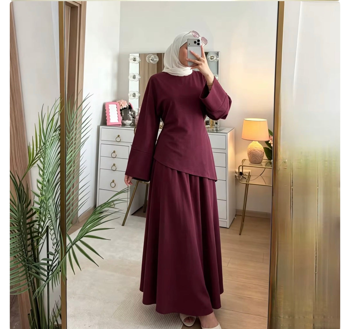 The Mariam Asymmetric Tunic