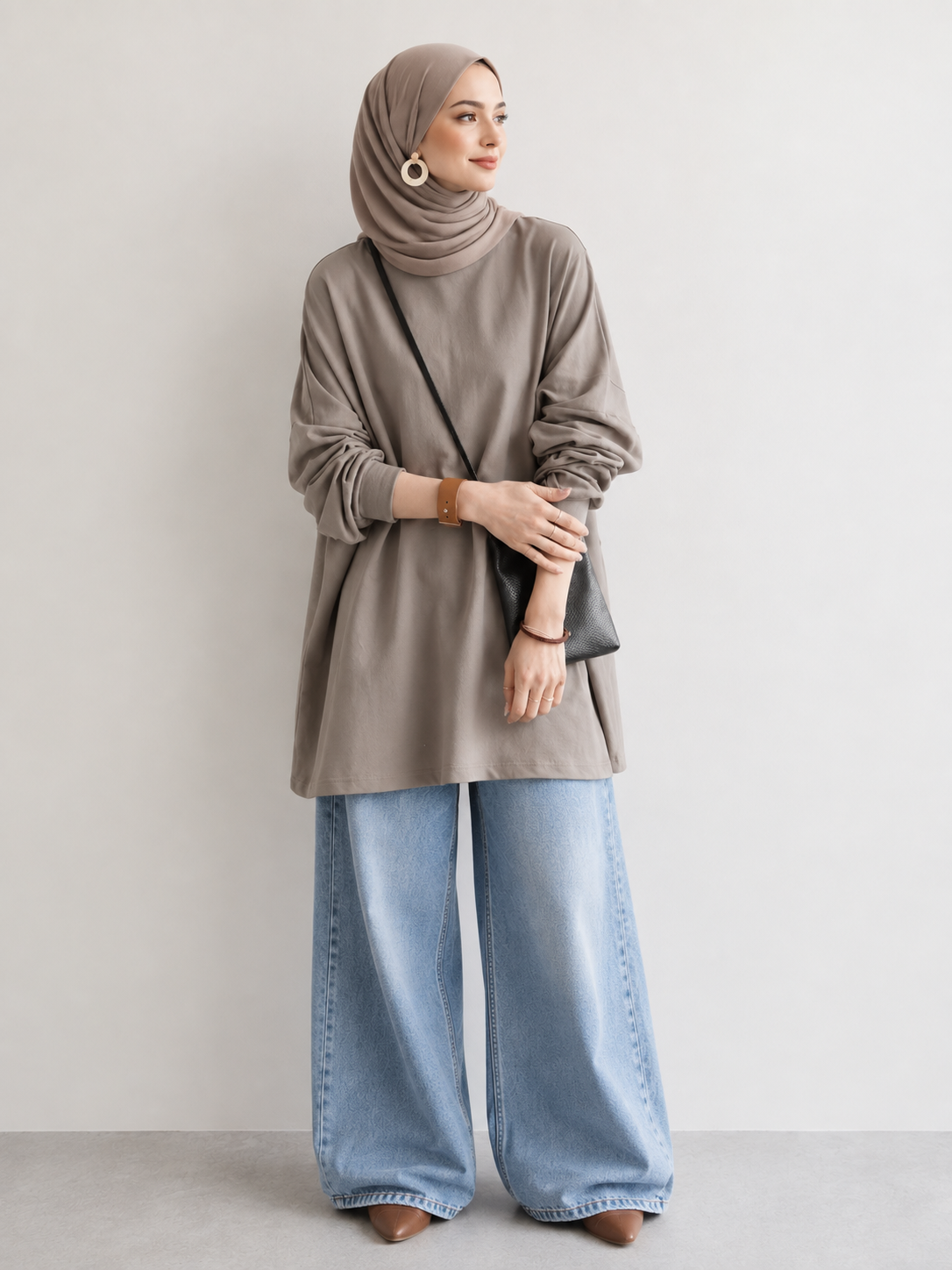Everyday Oversized Essential Tunic - Salam Fashion
