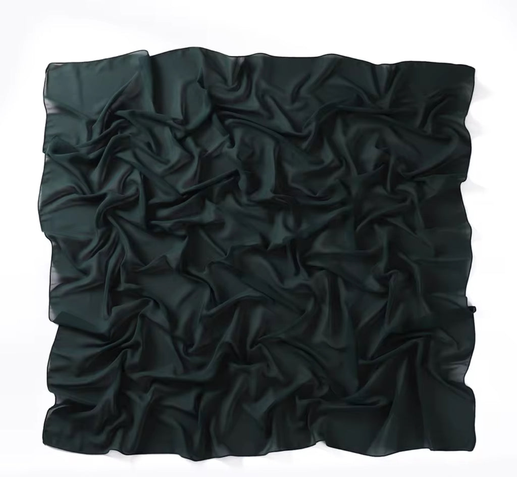 Classic Square Chiffon Hijab - Salam Fashion