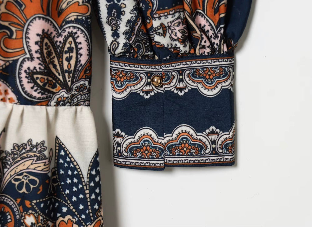 The Paisley Maxi Dress