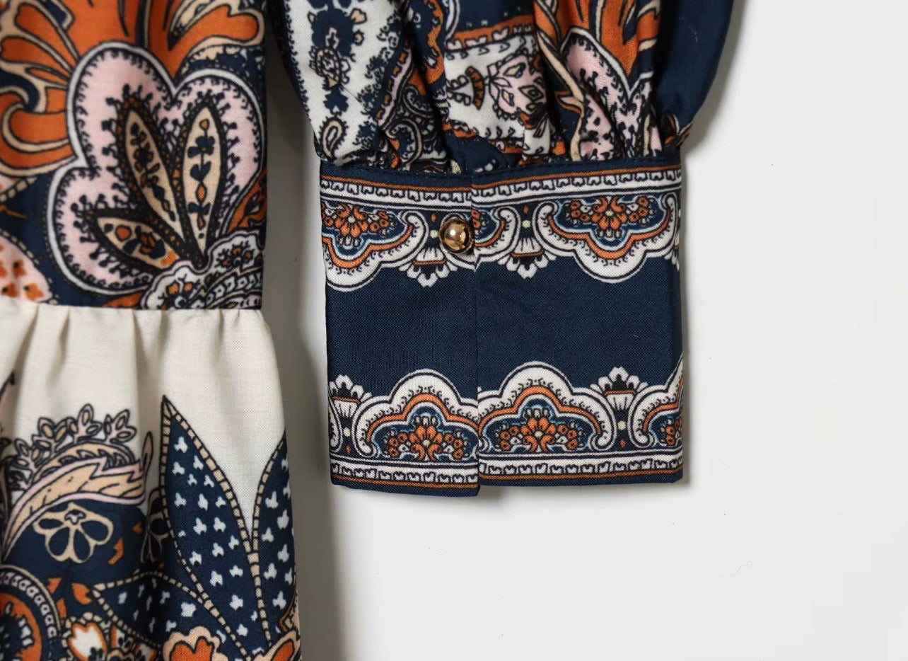 The Paisley Maxi Dress