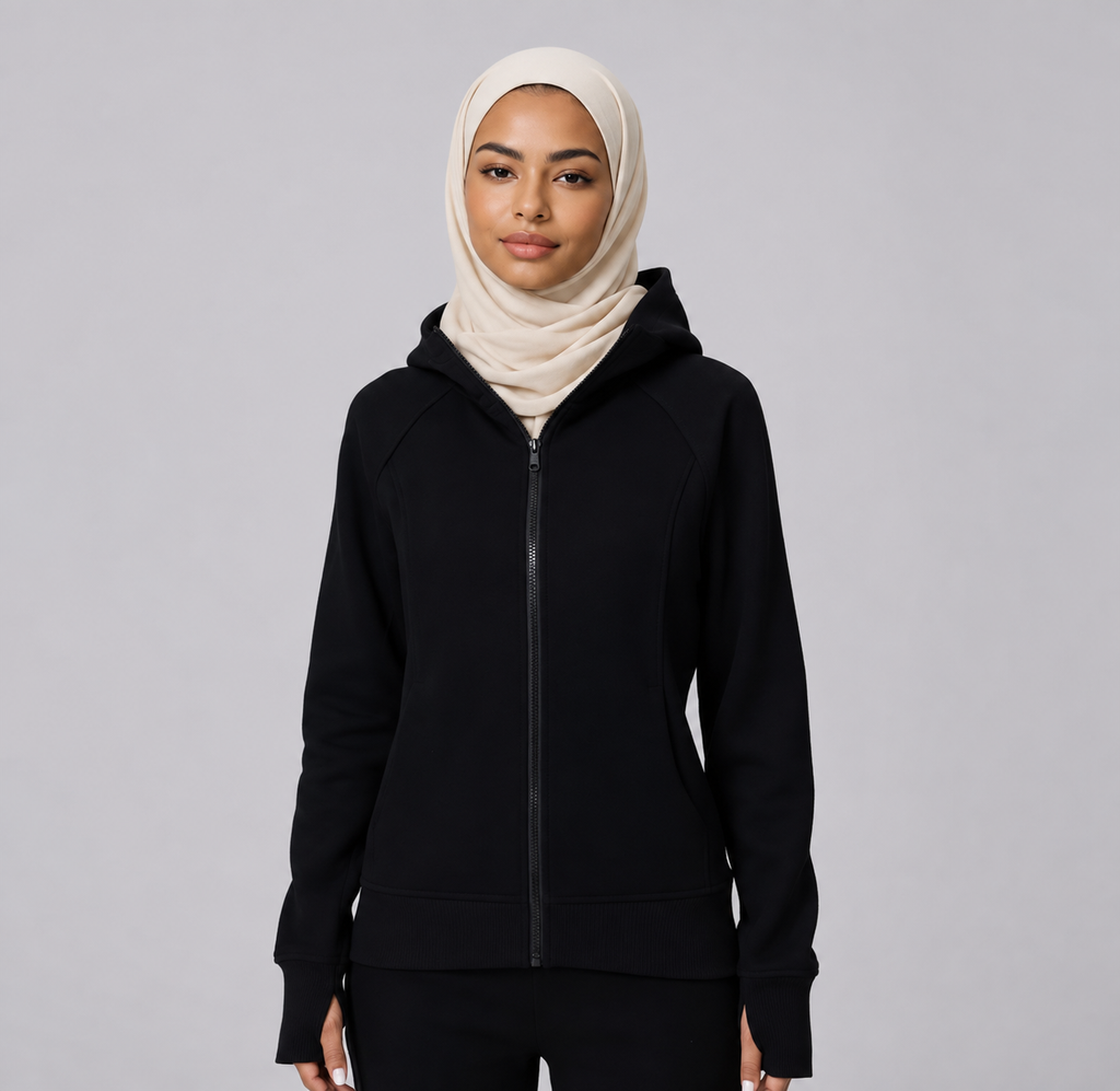The Amal Zip Hoodie
