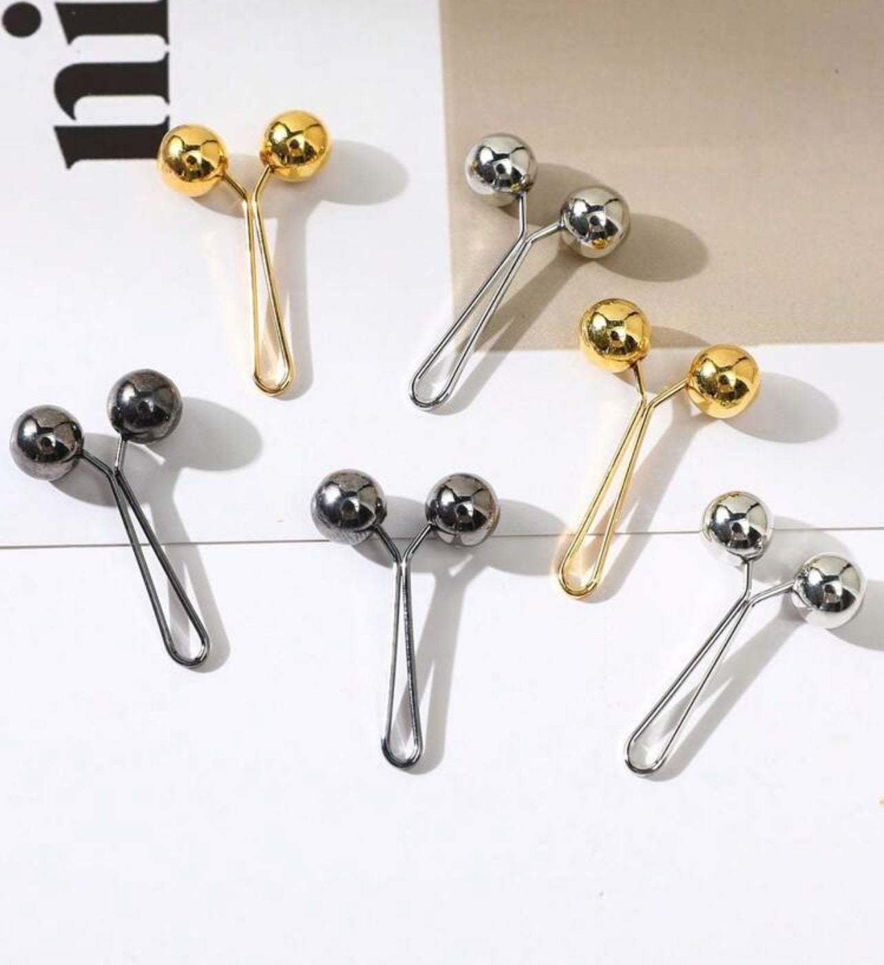 Pearl Hijab Pin - 6 pack