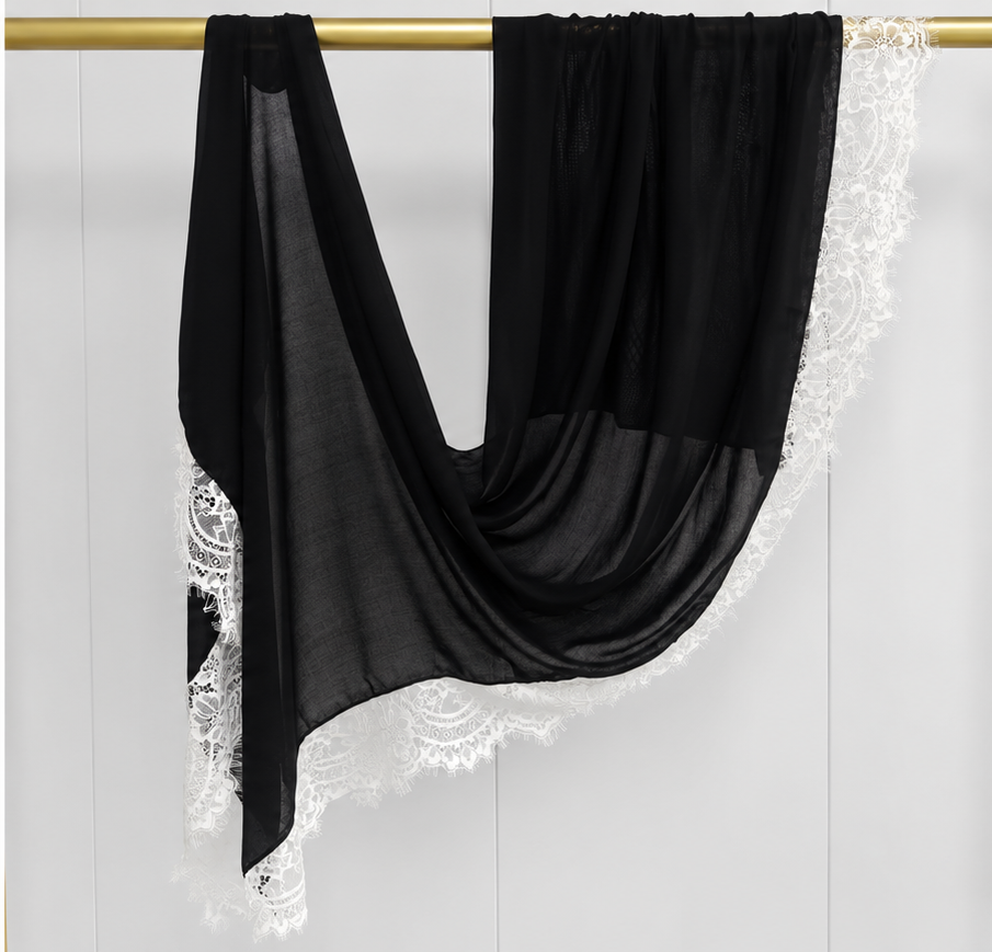 Lace Modal Hijab
