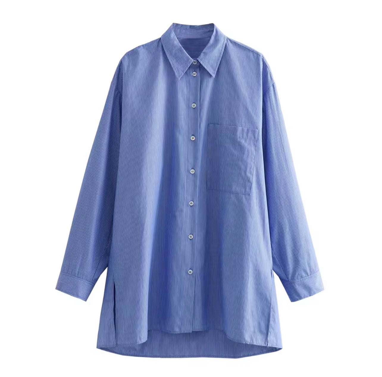 The Safiya Pinstripe Top - Salam Fashion