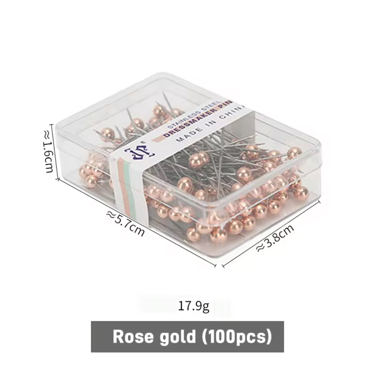 Hijab Pins | Straight Pins | 100 hijab pins box