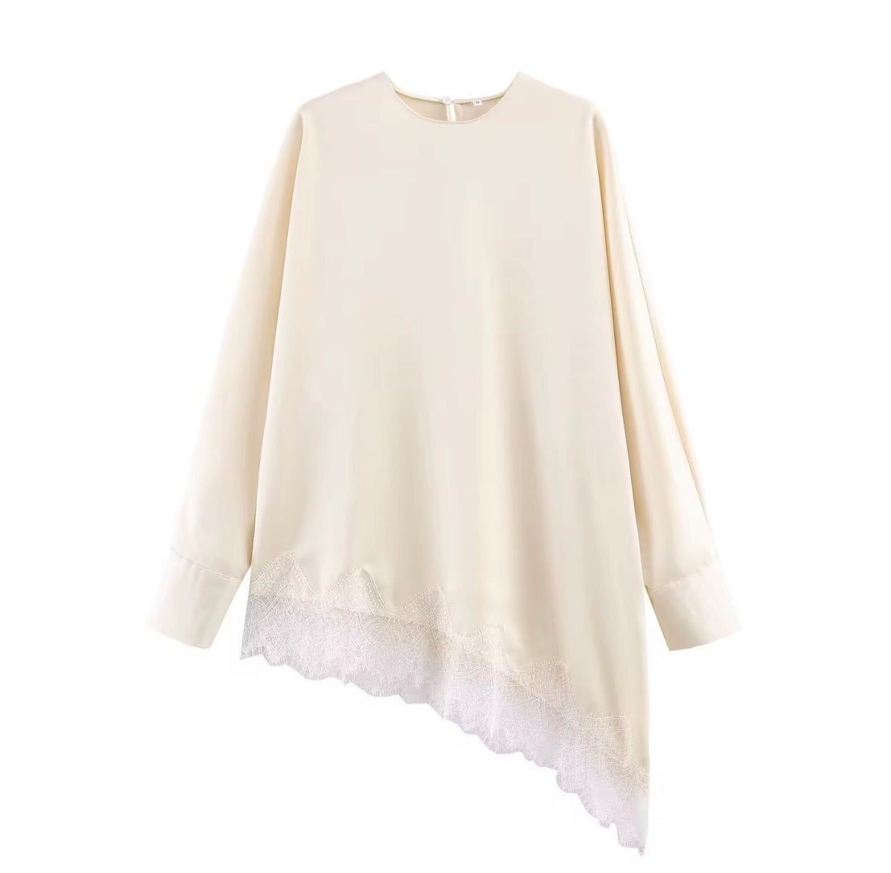 The Haya Lace Hem Tunic - Salam Fashion