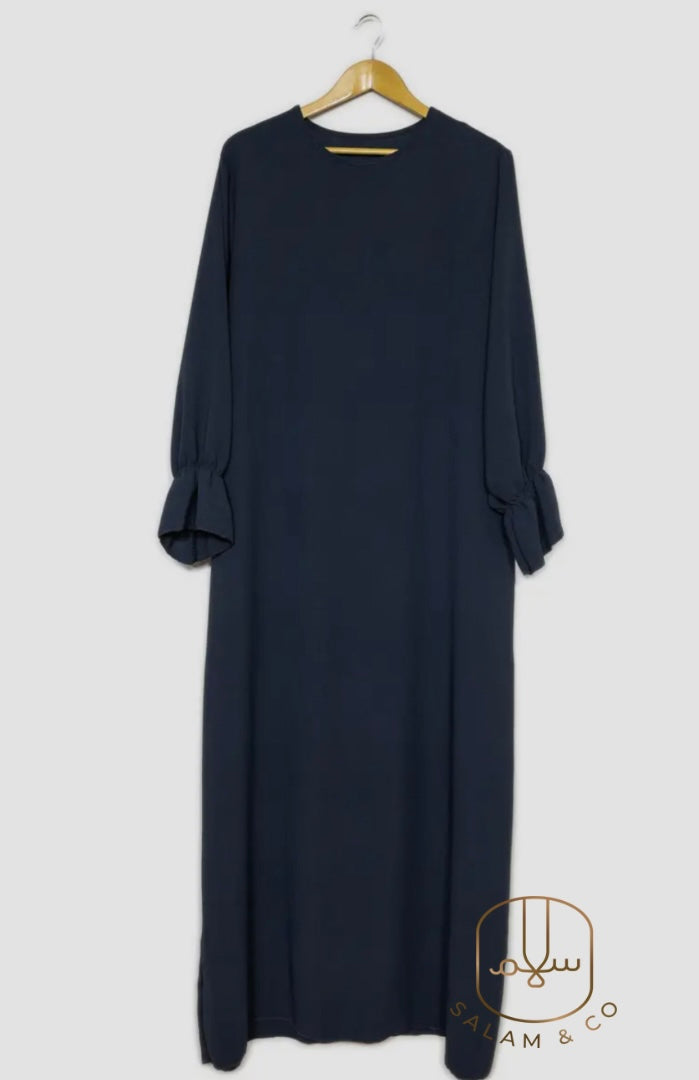 Ruffle Sleeve Abaya - Jazz